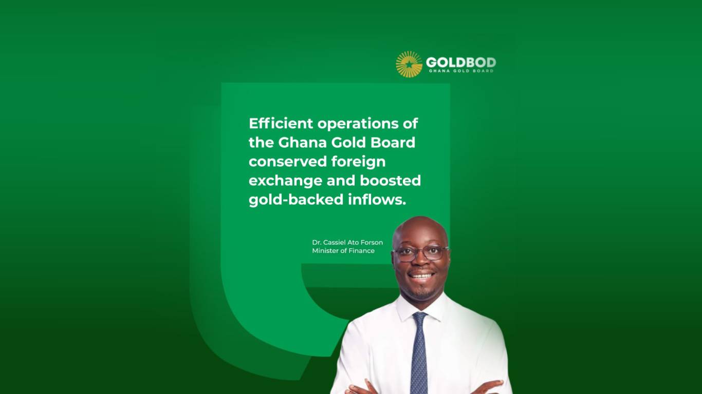 GoldBod’s efficient operations main driver of foreign exchange conservation and gold-backed inflows- Ato Forson