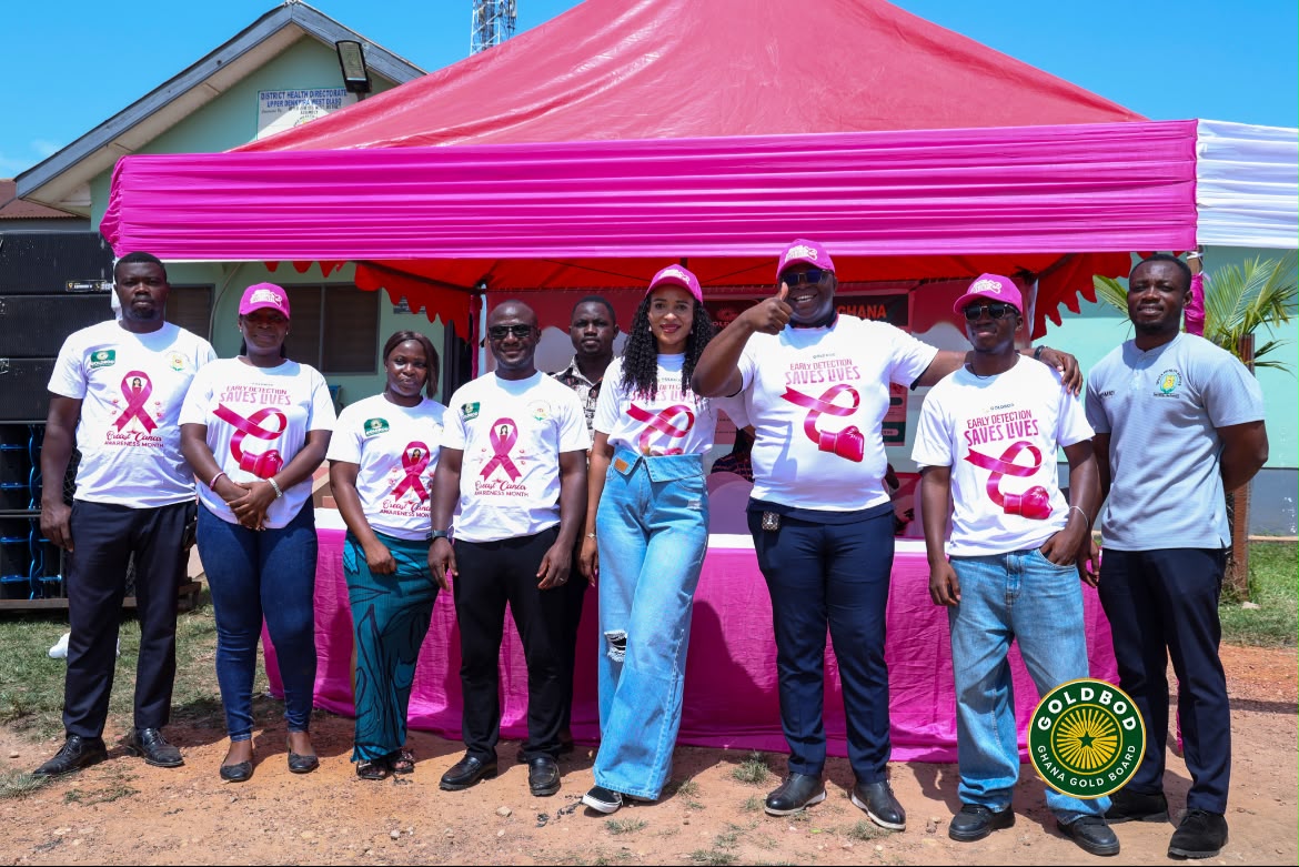 GoldBod Takes Breast Cancer Screening to Diaso Under Pink October Initiative
