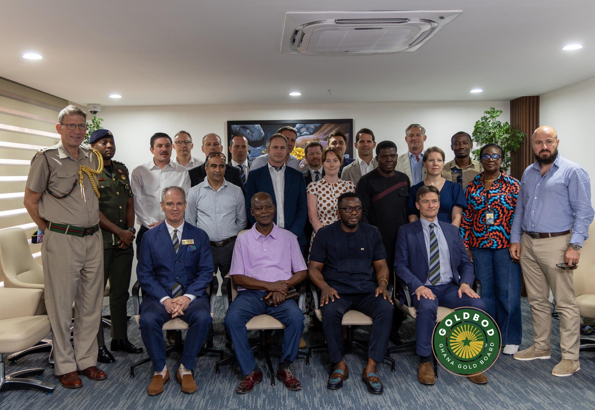 UK Royal College of Defence Delegation Visits GoldBod on Strategic Study Tour