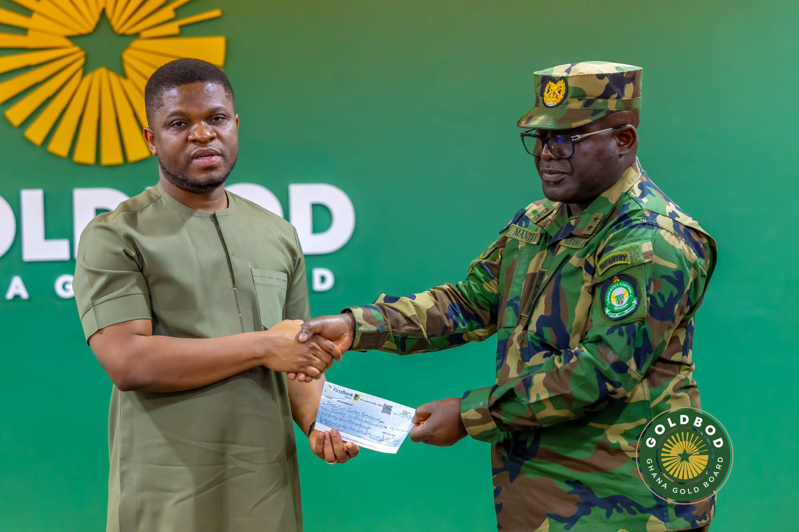 GoldBod Honors NACOC with GH¢12.65 million for Landmark Gold Seizure