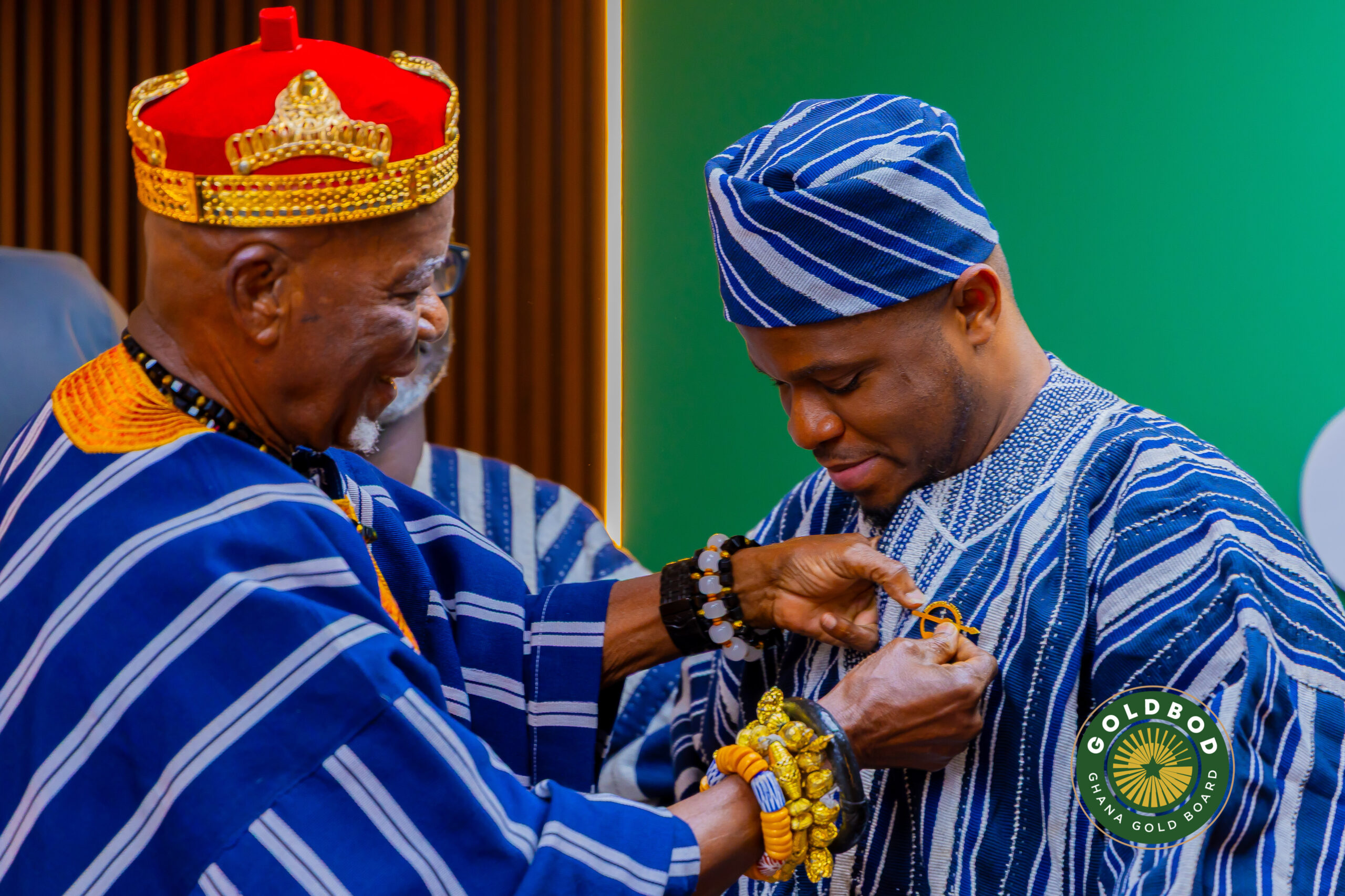 Buipewura Abdulai Jinapor II Honours GoldBod CEO for Leadership and Service to Ghana
