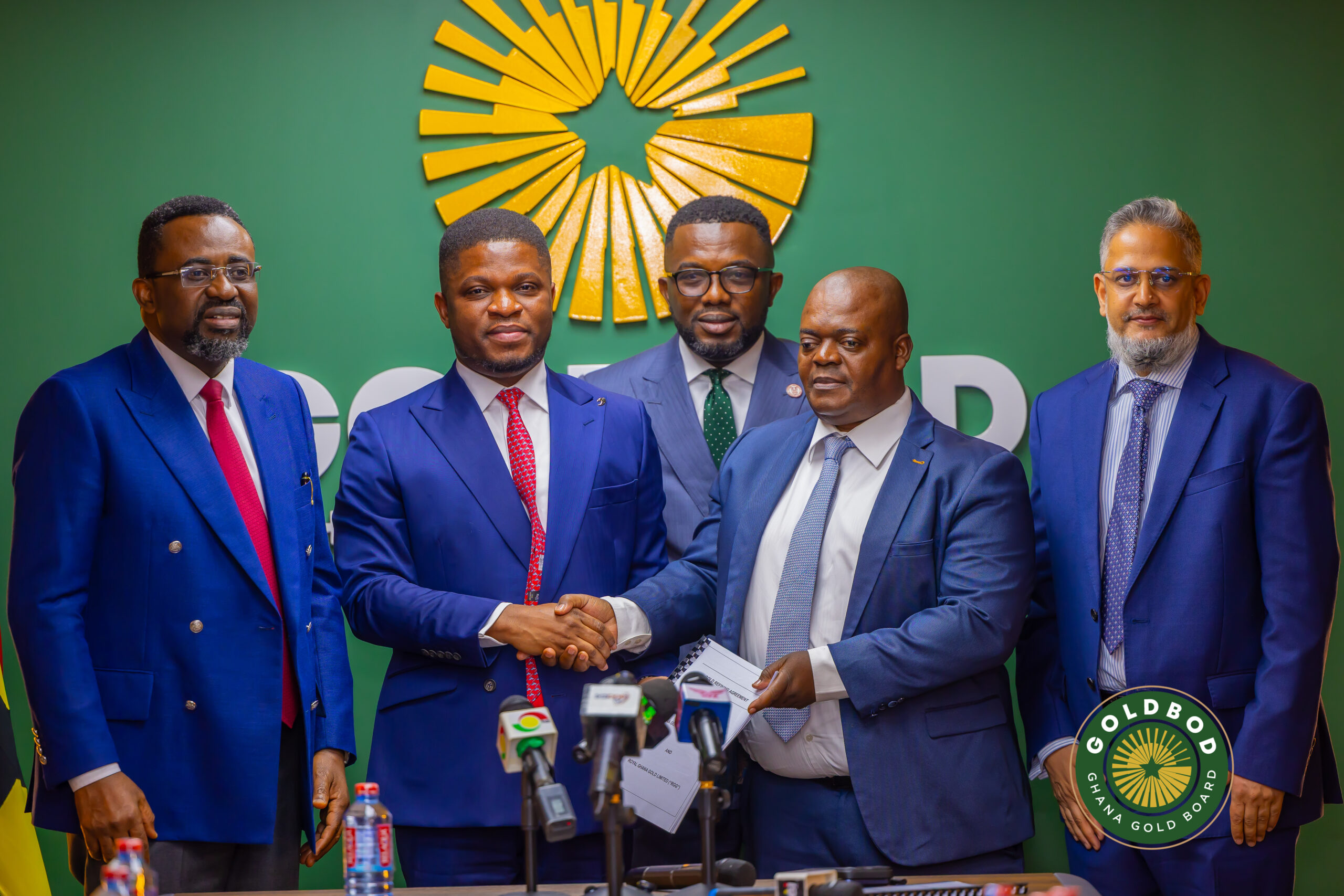 GoldBod Signs Second Refinery Agreement with Royal Ghana Gold Refinery