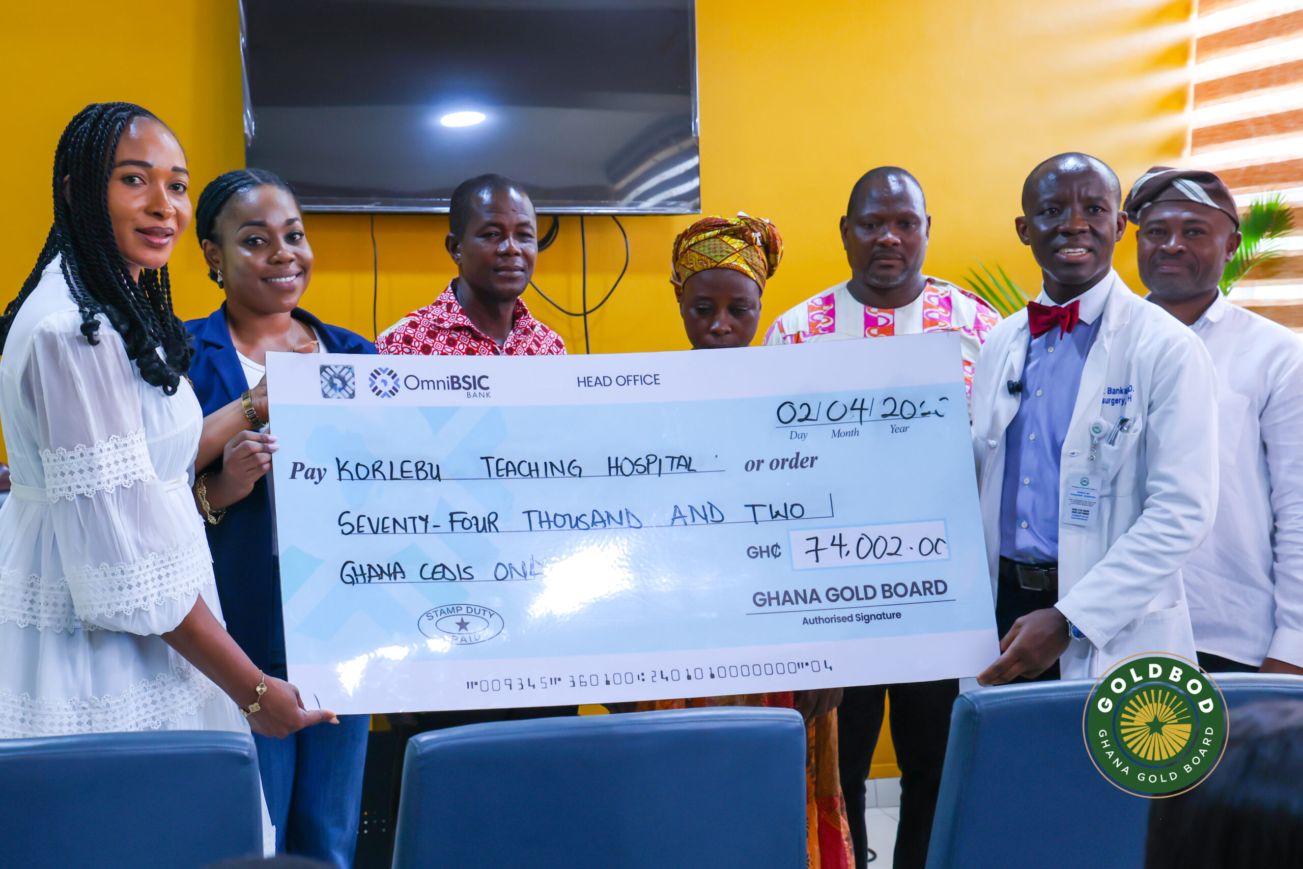 GoldBod Funds Life-Saving Surgeries for Two Children at Korle Bu