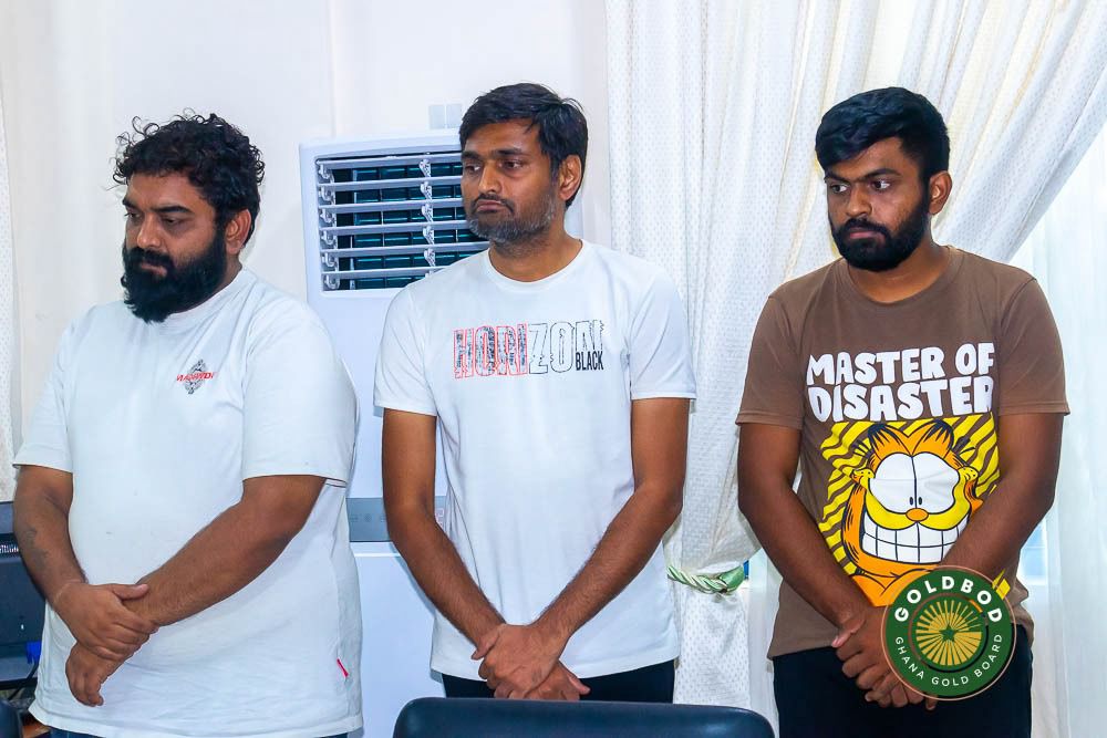 Three suspected gold smugglers arrested by Goldbod security taskforce, remanded into custody by circuit court