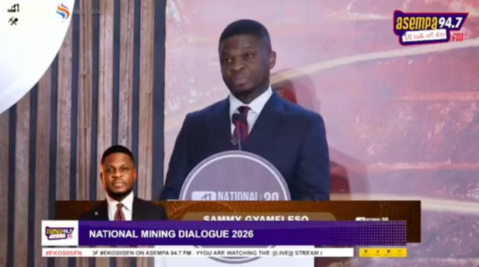 Sammy Gyamfi; GoldBod CEO Speaks At National Mining Dialogue 2026