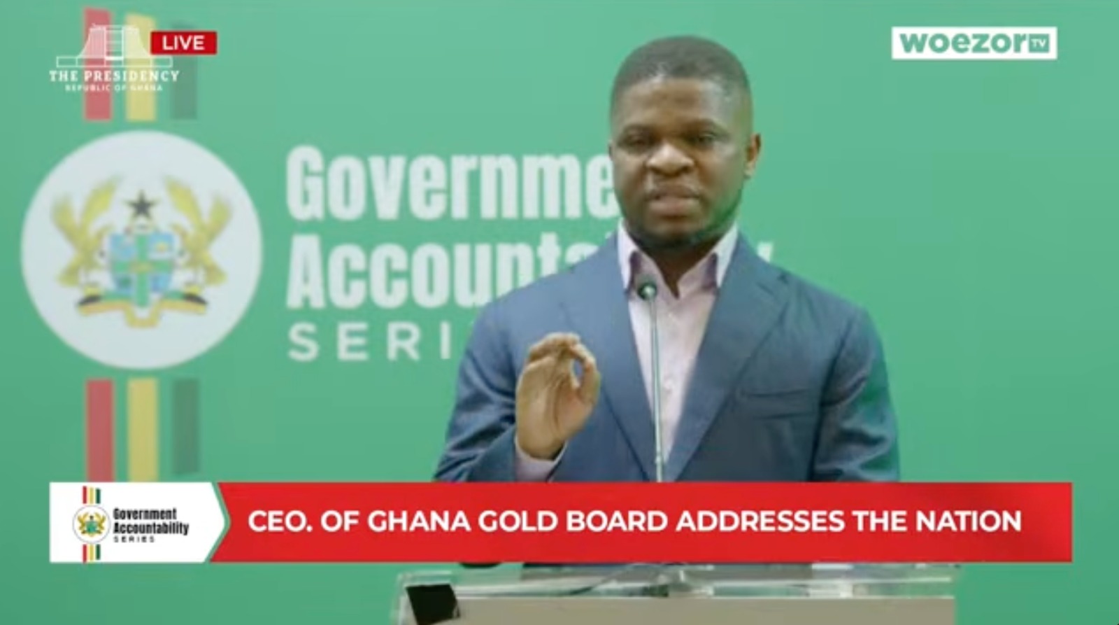 CEO of GoldBod; Sammy Gyamfi Speaks at Accountability series.