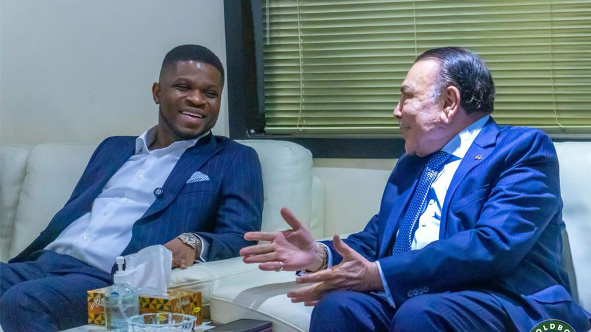Goldbod CEO, Sammy Gyamfi ESQ. tours Gold Coast Refinery
