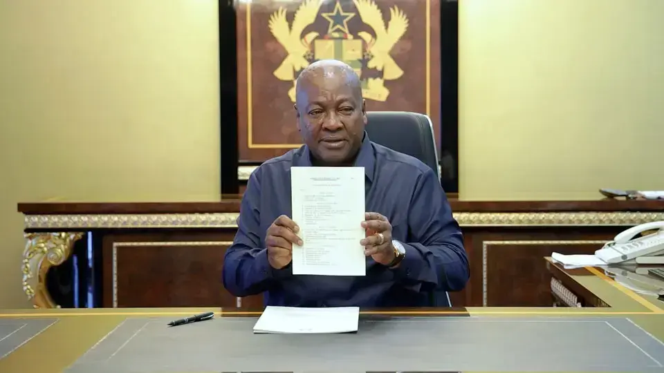 President John Mahama assents to GoldBod Act1140
